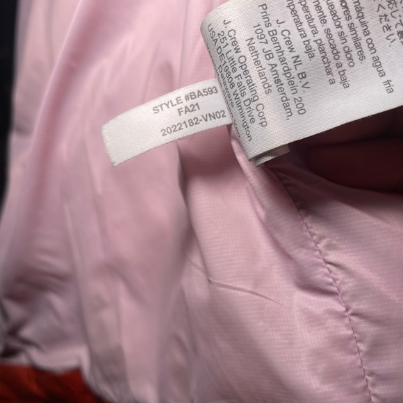 J. Crew Women's Vibrant Red Puffer Coat - Picture 10 of 10